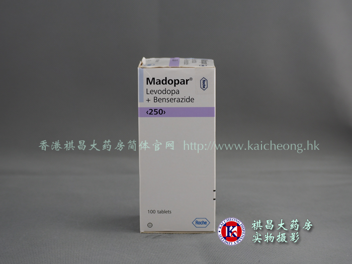 美多芭Madopar(多巴絲肼片)